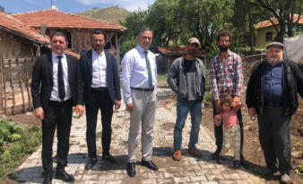 CHP’DEN MAĞDUR AİLEYE ZİYARET