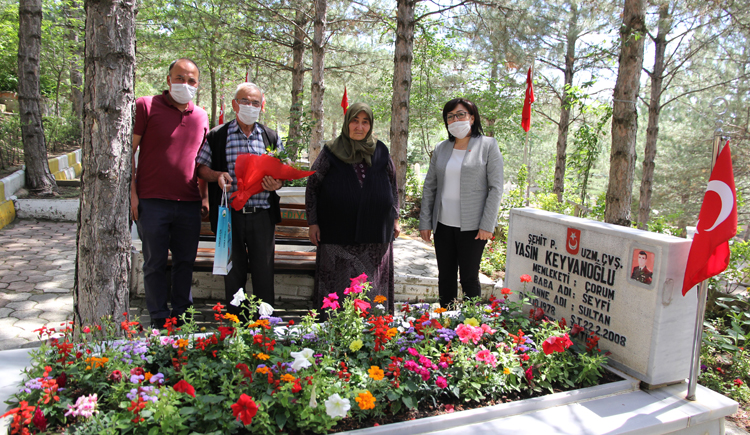 ŞEHİT BABALARI UNUTULMADI