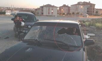 ÇORUM’DA İKİ ARACA KURŞUN YAĞDI!