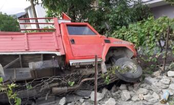 KARGI’DAKİ BU KAZA UCUZ ATLATILDI