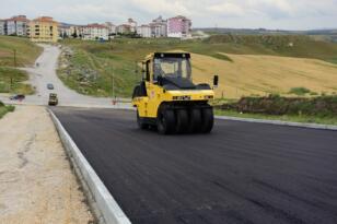 BAĞLANTI YOLUNUN ASFALTI TAMAM