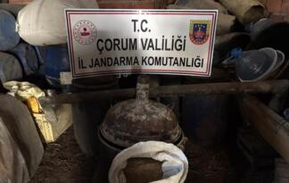 JANDARMA’DAN KAÇAK İÇKİ OPERASYONU