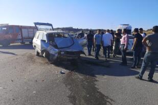 ORTAKÖY YOLUNDA KAZA YAŞANDI