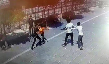 ÇOCUKLARIN TARTIŞMASI KANLI BİTTİ