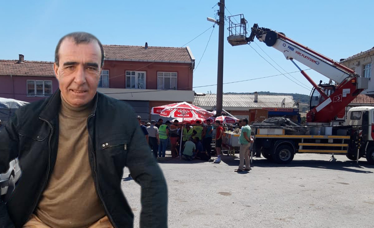 VİNÇ KAZASINDA HAYATINI KAYBETTİ