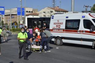 ÇORUM’DA ÜZÜCÜ BİSİKLET KAZASI