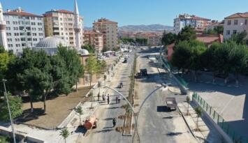 YENİ CADDE AÇILIŞA HAZIRLANIYOR