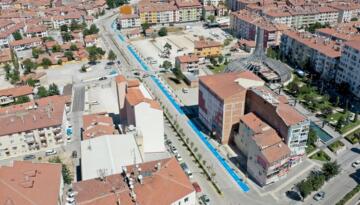 YENİ CADDE HİZMETE AÇILDI