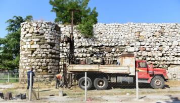 ÇORUM KALESİNDE ÇALIŞMALAR BAŞLADI