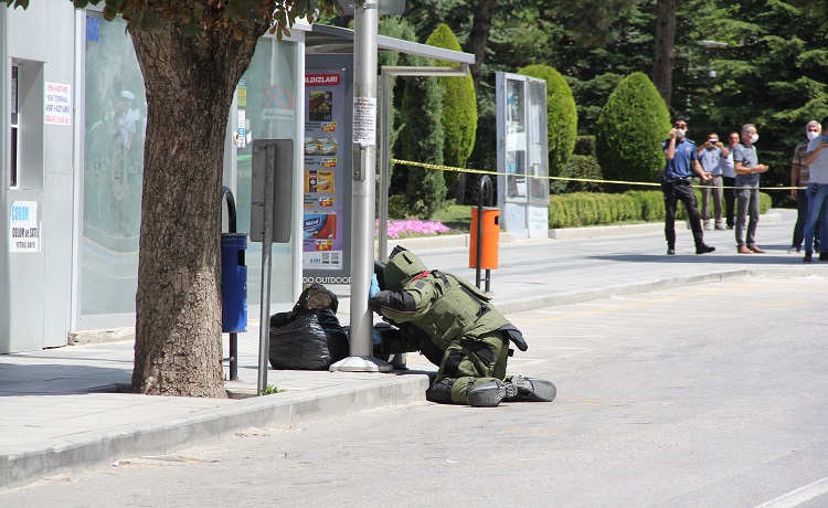 ÇORUM’DA ŞÜPHELİ VALİZ PANİĞİ