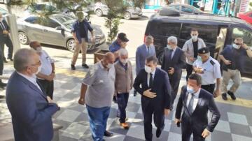 VALİ’DEN KAYMAKAM GÖRMÜŞ’E ZİYARET
