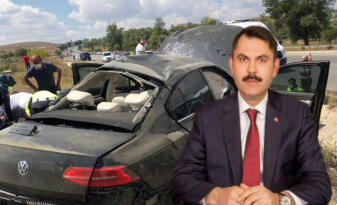 BAKANIN KORUMALARI KAZA YAPTI