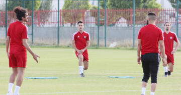 ÇORUMSPOR İLK ANTRENMANI YAPTI