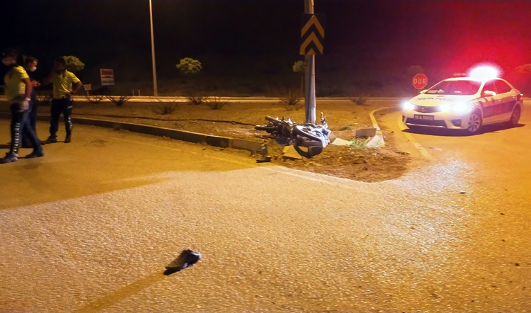 OSMANCIK’TA TRAFİK KAZASI; 1 YARALI