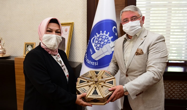 DÖĞÜCÜ’DEN BAŞKAN AŞKIN’A ZİYARET