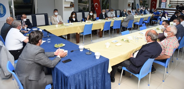 MECLİS ÜYELERİYLE İSTİŞARE TOPLANTISI