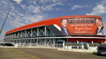 ÇORUM ŞEHİR STADYUMU AÇILDI