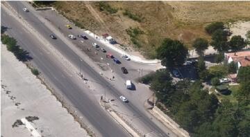 SÜRÜCÜLERE HAVADAN CEZA YAĞDI!