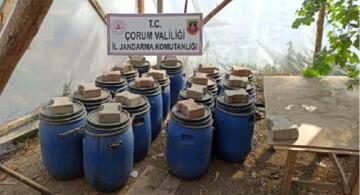 JANDARMA SAHTE İÇKİ YAKALADI
