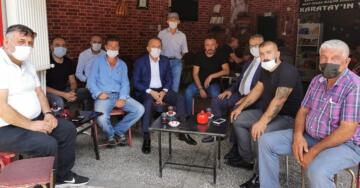 ESNAFIN SORUNLARINI DİNLEDİLER