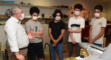 GENÇ MUCİTLERE AŞGIN’DAN DESTEK