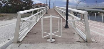 ENGELLİ RAMPASINA TURNİKE ENGELİ