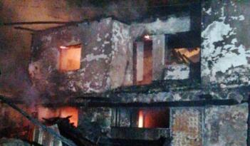 YANGINA UYKUDA YAKALANDI