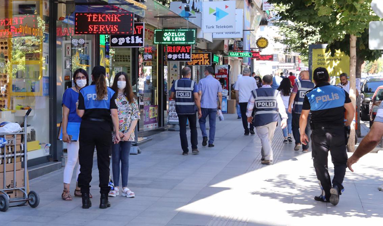 ÇORUM’DA 140 BİN KİŞİ DENETLENDİ