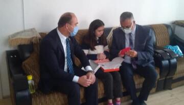 AHLATCI YAĞMUR’UN YÜZÜNÜ GÜLDÜRDÜ