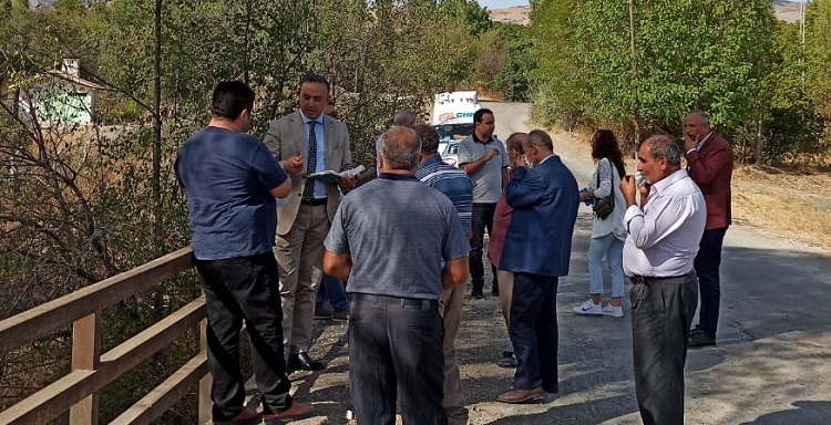 ÇAY KURUDU KÖY HALKI MAĞDUR OLDU