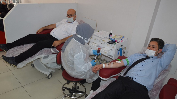 KAN BAĞIŞI KAMPANYASINA DESTEK