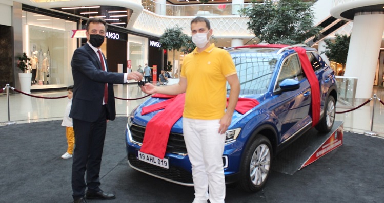 AHL PARK’TAN OTOMOBİL KAZANDI