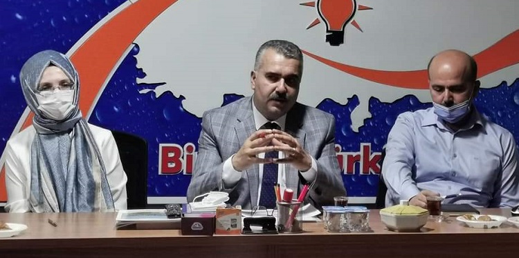 İLÇE TEŞKİLATLARIYLA İSTİŞARE TOPLANTISI