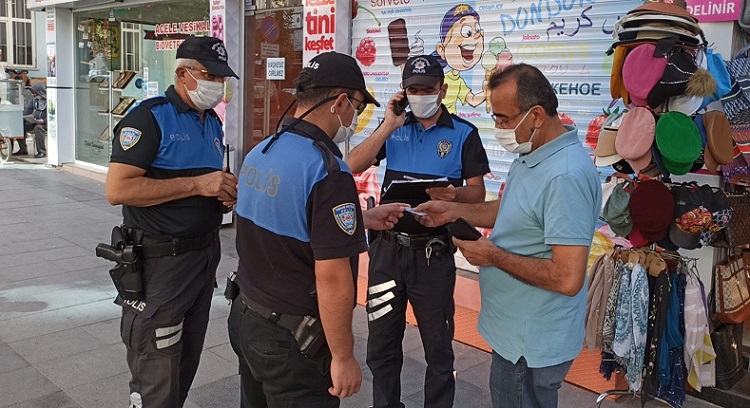 ÇORUM’DA POLİS DENETİM YAPTI!