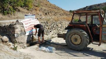ÇEŞMEDEN SU DOLDURMAK YASAK!