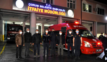 ÇORUM’DAN İZMİR’E DESTEK!