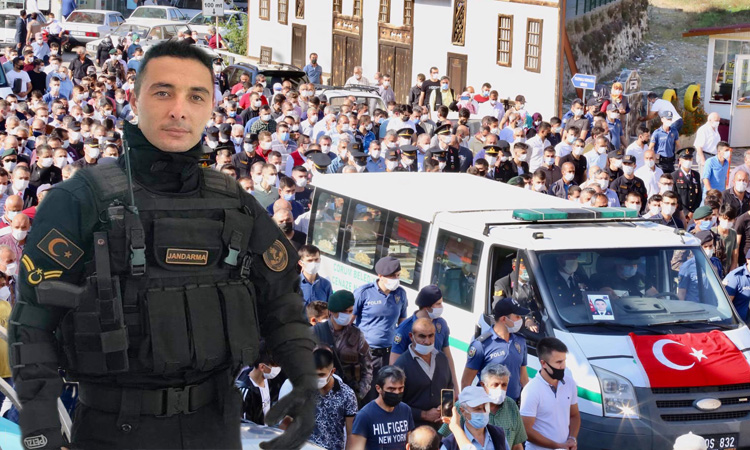 ÇORUM’DA ŞEHİDİ BİNLER UĞURLADI