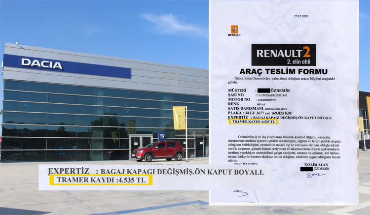 HASAR KAYDI İDDİASI ASILSIZ ÇIKTI!