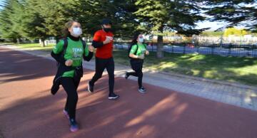 SANAL KOŞU İLE MARATONA KATILDILAR