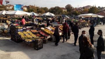 PAZAR ALANI HİZMETE AÇILDI