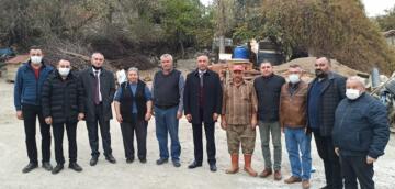 KÖYLÜLERİN SORUNLARINI DİNLEDİLER