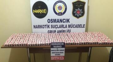 ÇORUM’DA SENTETİK HAP OPERASYONU