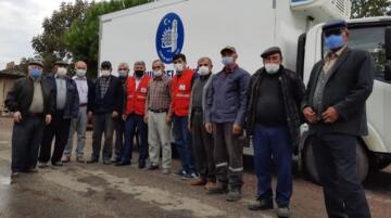 DEPREMZEDELERE GIDA YARDIMI