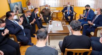 BAKAN’DAN ACILI AİLEYE TAZİYE ZİYARETİ