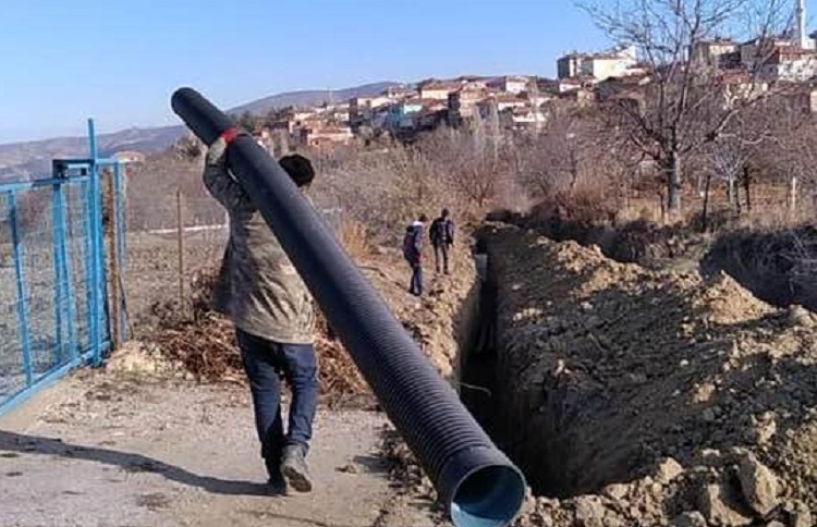 ALTYAPI ÇALIŞMALARI DEVAM EDİYOR