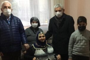 SANİYE TEYZENİN DUASINI ALDILAR