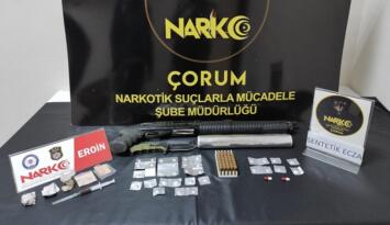 ÇORUM’DA UYUŞTURUCUYA GEÇİT YOK