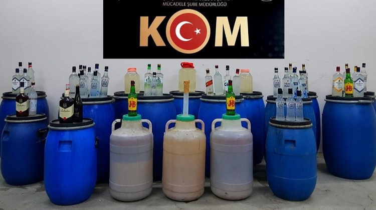 KAÇAK İÇKİDEN 1 KİŞİ TUTUKLANDI