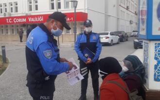 ÇORUM POLİSİNDEN ÖRNEK ÇALIŞMA