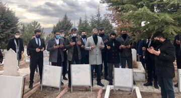 ÜLKÜCÜ BAŞKAN DUALARLA ANILDI